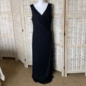 Formal Dress with Rhinestone Embellishments